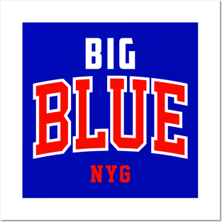 Big Blue New York Posters and Art